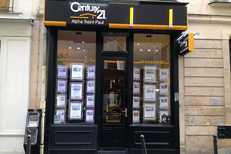 Agence immobili&egrave;re CENTURY 21 Alpha Saint Paul &agrave; PARIS 75004