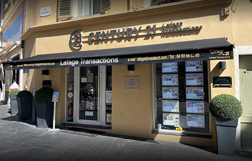 Agence immobili&egrave;re CENTURY 21 Lafage Transactions &agrave; NICE 06300