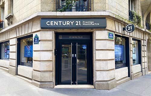 Agence immobili&egrave;re CENTURY 21 Prestige Montmartre &agrave; PARIS 75018