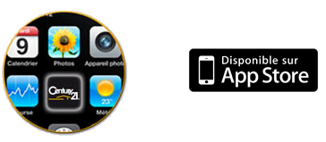 Application CENTURY 21 sur iPhone